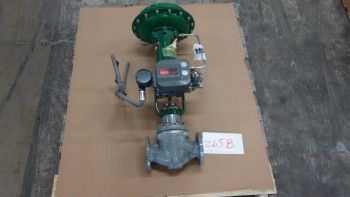 FISHER EZ 667 2IN 150 FLANGED STEEL CONTROL VALVE