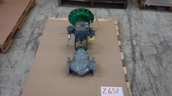 FISHER ED 667 2-1/2IN 150 FLANGED STEEL CONTROL VALVE