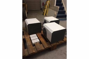 3 x CLAUDGEN Single Phase Wall Mounted Fan Heater CH12M-01