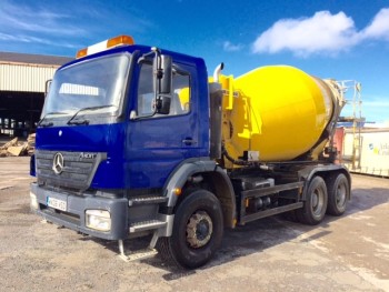 2006 Mercedes Axor 2633 6x4 concrete mixer