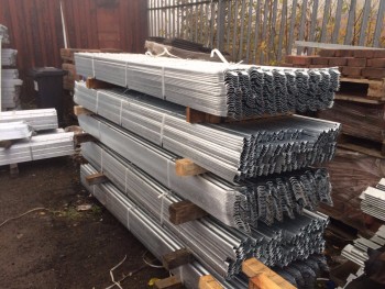 129m of New 1.75m high Palisade Fencing.