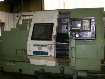 Okuma 2-Axis CNC Turning Center, Mdl LC40-2CT