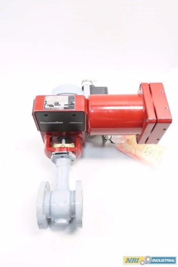 MASONEILAN DRESSER 1.5 IN STEEL PNEUMATIC FLANGED CONTROL VALVE