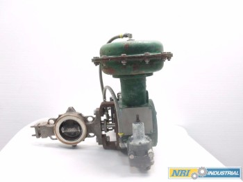 FISHER 3 IN STAINLESS PNEUMATIC CONTROL VALVE