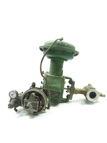 FISHER 2 IN STAINLESS PNEUMATIC CONTROL VALVE