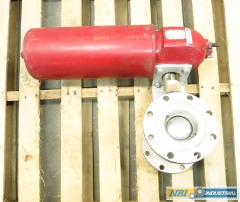 HILLS MCCANNA 4 IN PNEUMATIC 150 BALL VALVE
