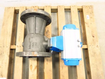 NELES JAMESBURY 6 IN 300 STEEL BALL VALVE