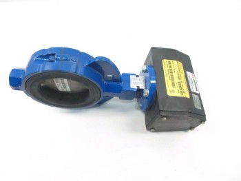 KEYSTONE 990 TYCO 4 IN STAINLESS WAFER BUTTERFLY VALVE