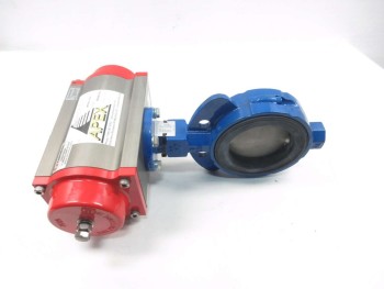 KEYSTONE 990 TYCO 4 IN STAINLESS WAFER BUTTERFLY VALVE