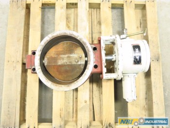 BIF 12 IN IRON STAINLESS WAFER BUTTERFLY VALVE