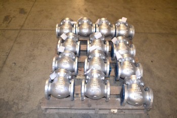 1 PALLET OF CRANE 147XU CHECK VALVES, 3 IN, FLANGED