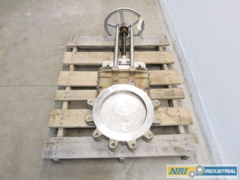 NPV 14 IN STAINLESS KNIFE GATE VALVE