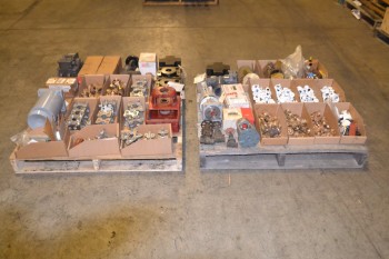 1 PALLET OF ASSORTED VALVES AND REPLACEMENT PARTS