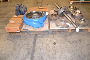2 PALLETS OF ASSORTED PUMPS AND PUMP REPLACEMENT PARTS