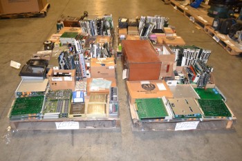 4 PALLETS OF ASSORTED ELECTRICAL CONTROLS