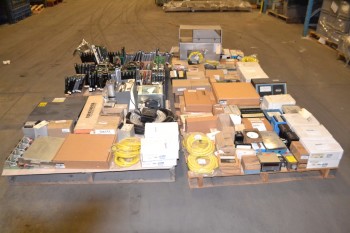 4 PALLETS OF ASSORTED ELECTRICAL CONTROLS