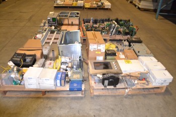 4 PALLETS OF ASSORTED ELECTRICAL CONTROLS