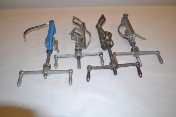 LOT OF 4 ASSORTED BAND-IT STRAPPING TOOLS