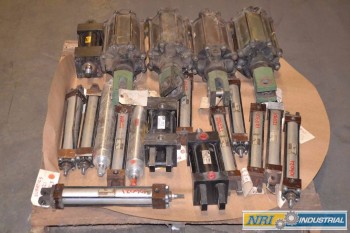 1 PALLET OF ASSORTED PNEUMATIC CYLINDERS