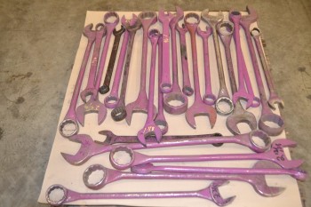 1 PALLET OF COMBINATION WRENCHES 1-1/2-3-1/4