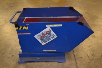 VESTIL P-HOP-0.5 STEEL DUMPSTER HOPPER