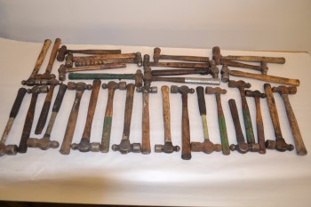 LOT OF ASSORTED BALL PEIN HAMMERS
