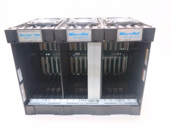 WOODWARD 5453-279 MICRONET TMR 12-SLOT CHASSIS REV A RACK