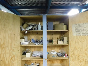 Parts Room Belts Misc. Contents of Closest