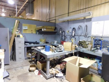 Fabrication Room Shop and all contents /No File Cab