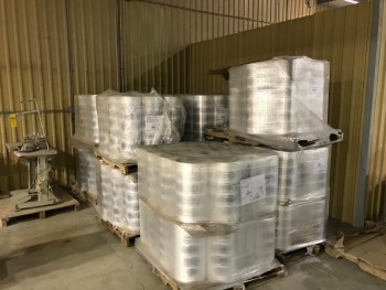 9 pallets of Shipping Wrap