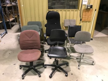 8 Misc Chairs
