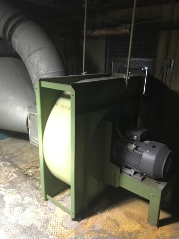 Fan and collector Upper Mezzanine