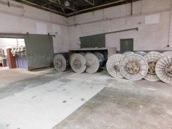 Ground / Lower Loom Beam 900mm Flange CRONLAND fits 210-230 looms Lot of 3