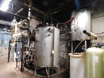 Two Condensate Return Tanks