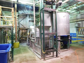Stainless Steel Open Top Saturation , Coated Nip Roll Pull-Off