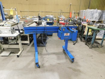 BIRCH Rail Machine with Merrow Sewing Head