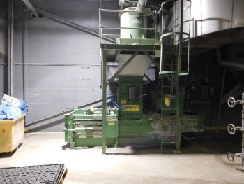 C&M Company Bailer with Aldrich Dust Collection Unit