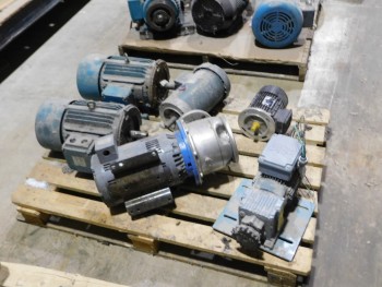 Pallet of 6 Electric Motors