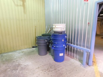 Approx 20 RubberMaid Cans multiple locations