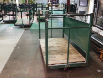 Green Carts Lot of 3