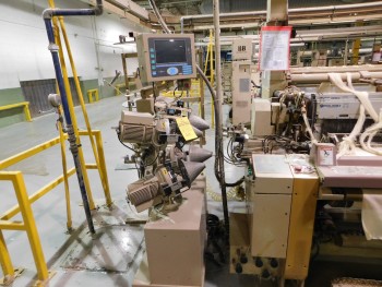 2002 Tsudakoma 230 cm ZAX Air Jet Looms with air tuckers