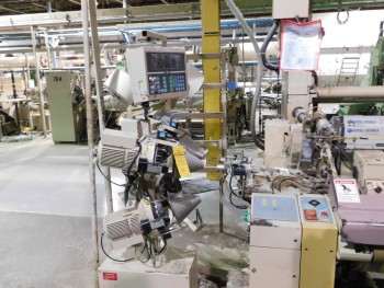 2002 Tsudakoma 230 cm ZAX Air Jet Looms with mechanical tuckers