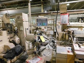 1998 Tsudakoma 210 cm ZAX Air Jet Looms with air tuckers