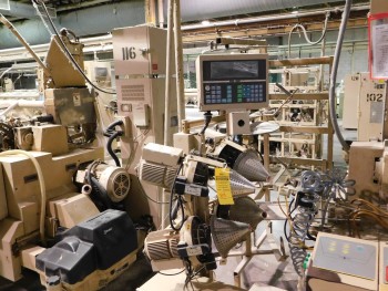1998 Tsudakoma 210 cm ZAX Air Jet Looms with air tuckers