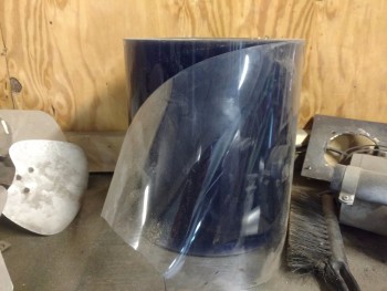Loading door curtain