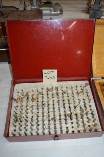 Pin gage set