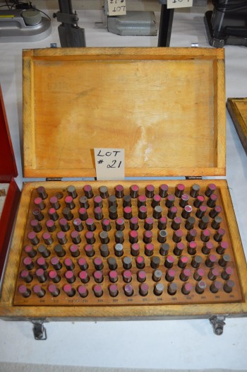 pin gage set