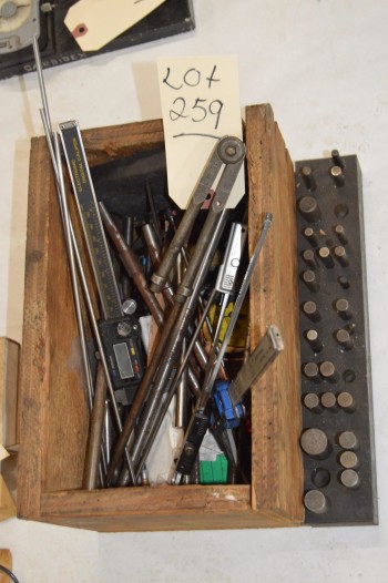 Box of assorted parts