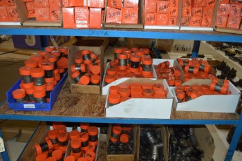 Lot used deep hole drills 1 shelf