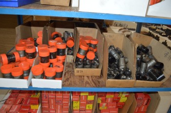 Lot used deep hole drills 1 shelf